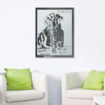 Labrador Bild Motiv Glas Spiegel Gravur Deko Wandbild