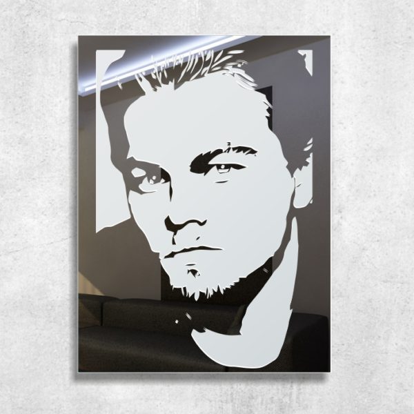 Leonardo DiCaprio Motiv Bild Leinwand Deko Film Spiegel