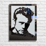 James Dean Motiv Bild PopArt Film Deko Spiegel