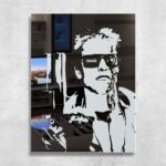 TERMINATOR Motiv Bild PopArt Film Deko Spiegel