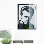 James Dean Motiv Bild PopArt Film Deko Spiegel