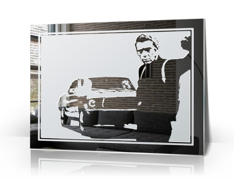 Bullitt Motiv Bild Leinwand Spiegel Deko Film DVD