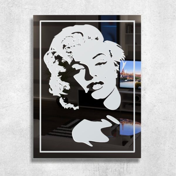 Marilyn Monroe Motiv Bild Leinwand Spiegel Deko Film DVD
